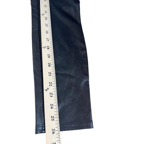 Spanx Womens Leather-Like Skinny Pants Noir Size S/P - Picture 7 of 16